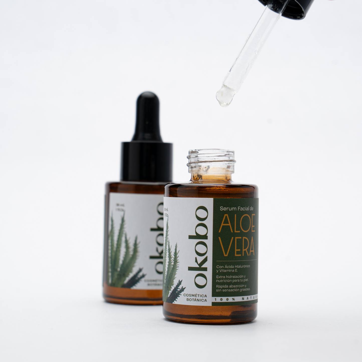 Serum facial de Aloe Vera