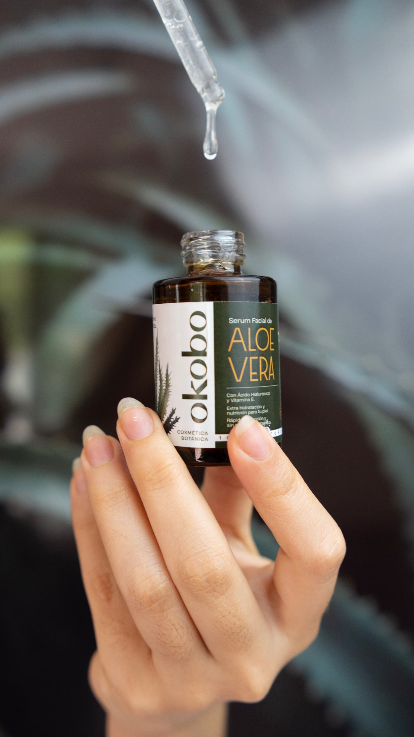 Serum facial de Aloe Vera