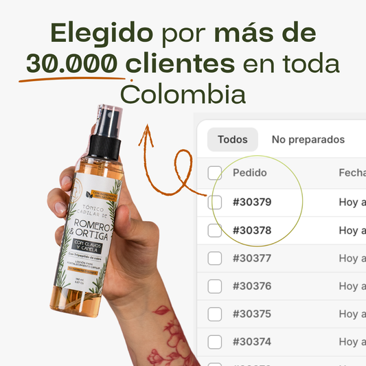 3 Tónicos Capilares de Romero · Crecimiento y Anticaída + Dermaroller de regalo