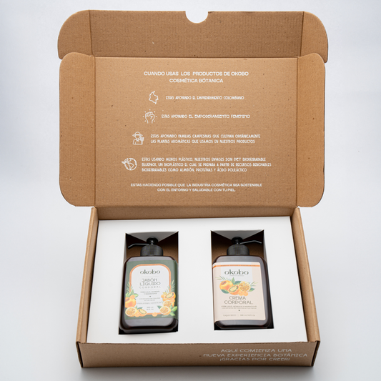 Kit Jabón y crema corporal con Lulo, Uchuva y Maracuya
