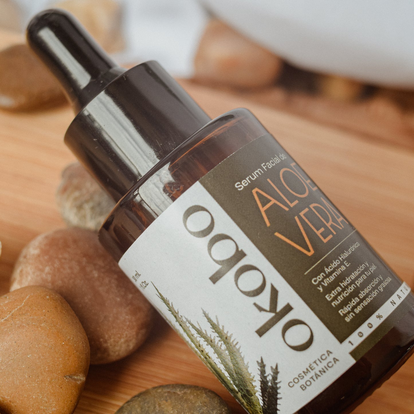 Serum facial de Aloe Vera