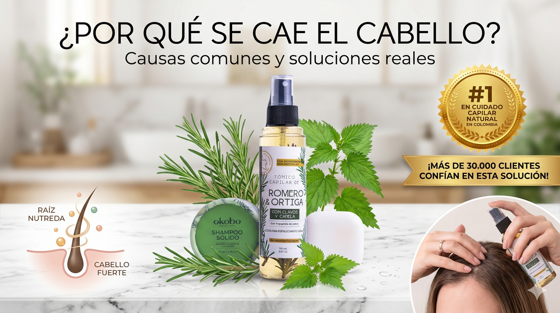 ¿Por qué se cae el cabello? Causas comunes y soluciones reales
