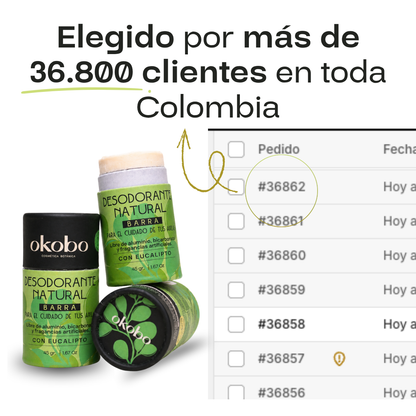 PROTECCIÓN NATURAL - Desodorante Natural Sólido