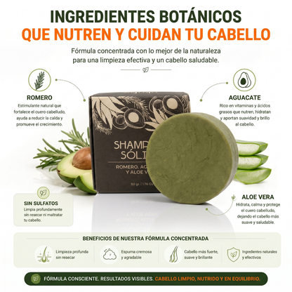 REPUESTO  · Shampoo Sólido - CABELLO GRASO