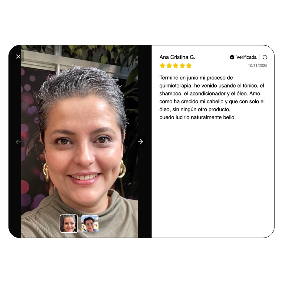 Oleo Capilar - Hidratante y Nutritivo