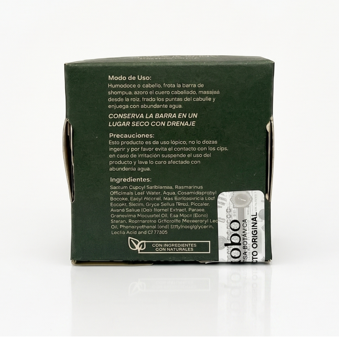 REPUESTO  · Shampoo Sólido - CABELLO GRASO