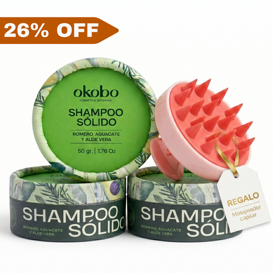 PROMO: Pack 3 Shampoos + Masajeador de Regalo