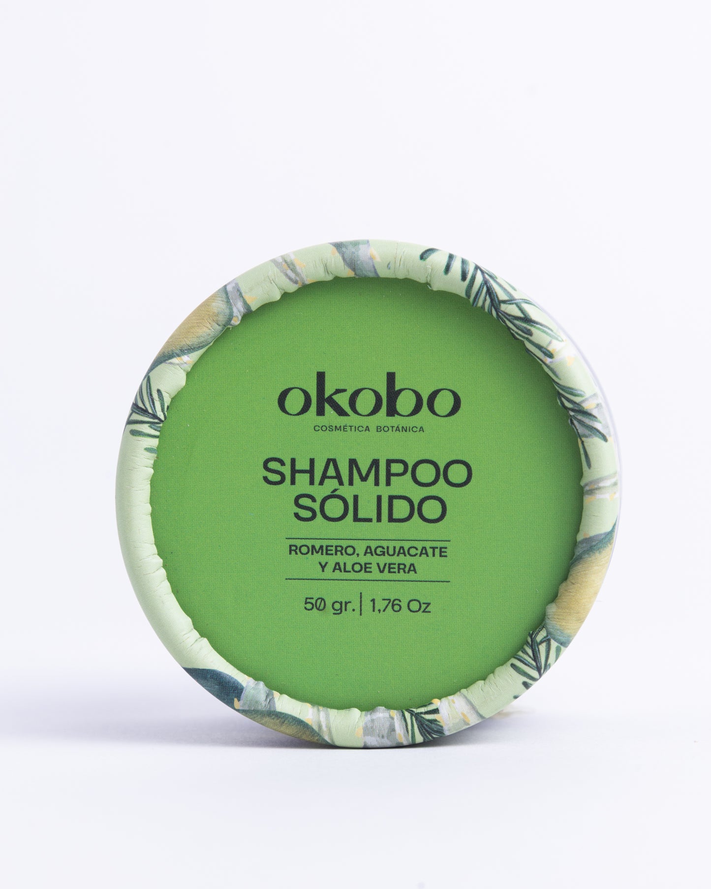 Shampoo Solido - Aguacate, Aloe y Romero/ Cabello Graso