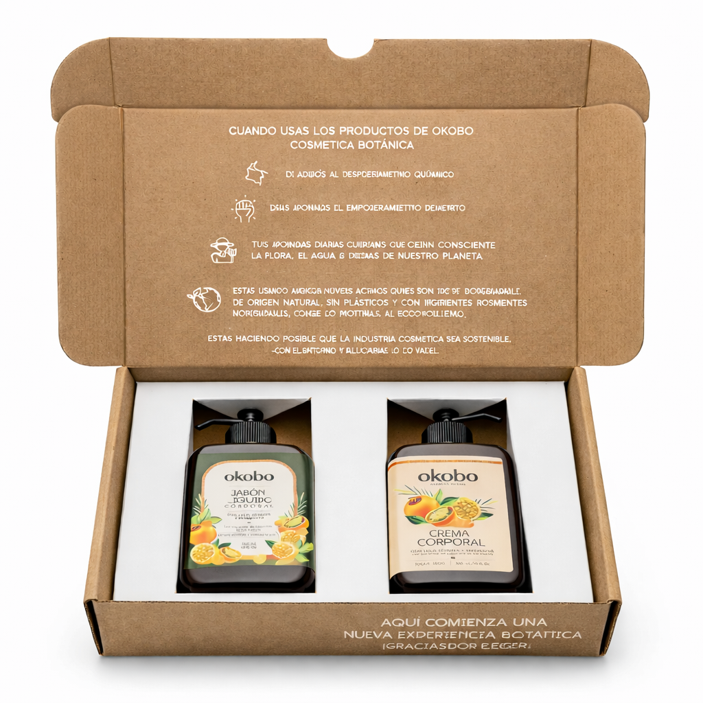 Kit Jabón y crema corporal con Lulo, Uchuva y Maracuya