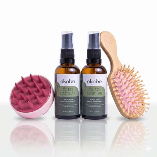 Kit Rutina Hair Oiling + Masageador de regalo