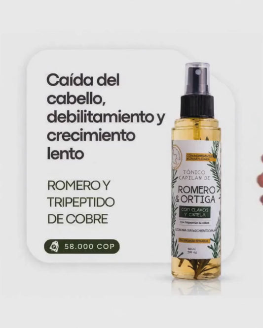 CAÍDA CAPILAR · Tónico Capilar de Romero