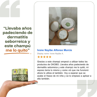 CABELLO GRASO · Shampoo Sólido Okobo