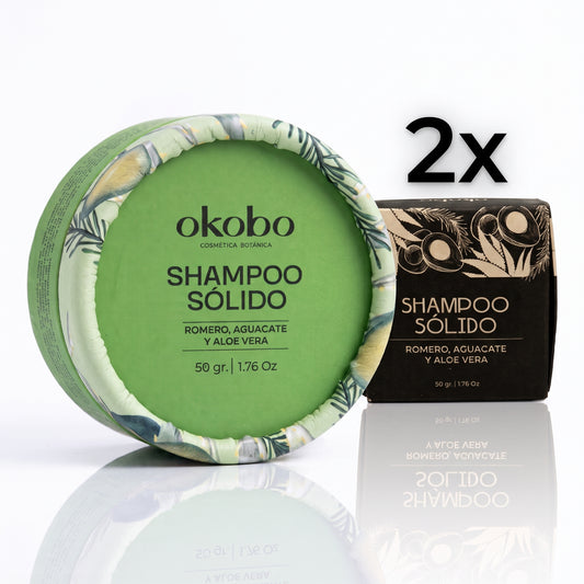 BUNDLE | Shampoo Sólido x2 | 1 Tubo + 1 Repuesto