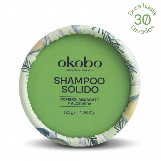 CABELLO GRASO · Shampoo Sólido Okobo