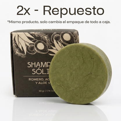PROMO: Pack 3 Shampoos + Masajeador Capilar (Obsequio)